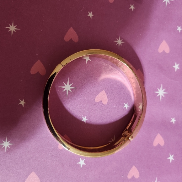 Charming Charlie's Gold Bangle - Picture 2 of 6